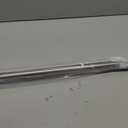 Ivilon Tension Curtain Rod - Spring Tension Rod for Windows or Shower, 24 to 36 Inch. Brushed Nickel