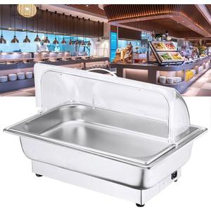 Commercial Buffet r - Stainless Steel Electric Chafing Dishes, Adjustable Temperature, 9L 13L, Keep Food Warm for Parties, Long Time,A-13l-Full Size Commercial Buffet r - Stainless Steel Electric Chafing Dishes, Adjustable Temperature, 9L 13L, Keep Food Warm for Parties, Long Time,A-13l-Full Size