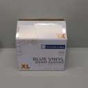 PurCel Labs Blue Vinyl Exam Gloves, 10 Pack, Size XL
