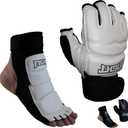 F.A.L. product MMA Kickboxing Sparring Glove Hand Foot Guard Protector for Martial Arts Sparring Karate Safe M Size