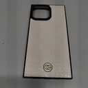 COCOMII Rectangle Case for iPhone 16 Pro Max, Compatible with MagSafe, Ivory Crocodile Leather