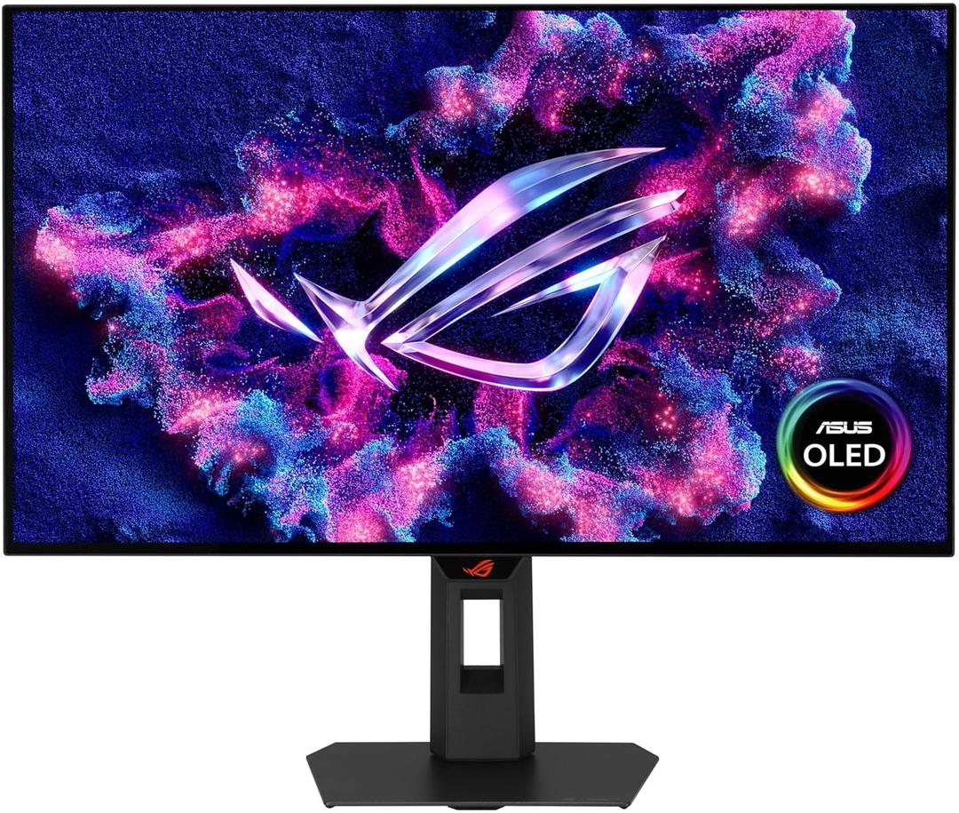 ASUS ROG Strix OLED 27 1440P Gaming Monitor (XG27AQWMG) QHD, TrueBlack Glossy Tandem OLED, 280Hz, 0.03ms, Neo Proximity Sensor, DisplayHDR True Black 500, 99% DCI-P3, DisplayWidget