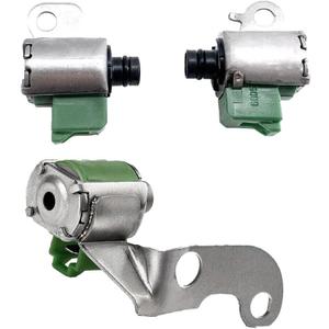 2 Pcs Transmission Shift Solenoid S1 & S2 & SL 35250-12010 35250-12020 35250-12030 Compatible with 2003-2006 Toyota Corolla 1.8L Matrix A245E A246E