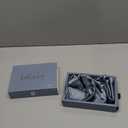 Blissy Silk Pillowcase - 100% Pure Mulberry Silk - 22 Momme 6A High-Grade Fibers - Silk Pillow Cover for Hair & Skin - Regular, Queen & King (Ash Blue, Queen)