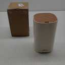 Knife Block Without Knives with Sharpening Stone Large Volume with Scissors Slot Knife Holder Qoosea Easy Cleaning Detachable Knife Storage Space Saver for Kitchen White