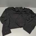 Men's Dress Shirts Stretch Long Sleeve Formal Shirt Solid Business Casual Button Down Shirts for Wedding Prom, L