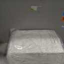 WhatsBedding 5"Duck Feather Memory Foam Mattress Topper,Cotton Topper,Queen