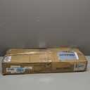 Furnishh 4x4 Fence Post Anchor Ground Stakes (Inner Diameter 3.5 x3.5 Inches), 24" Long Black Powder Coated Post Spikes for Mailbox, Set of 4