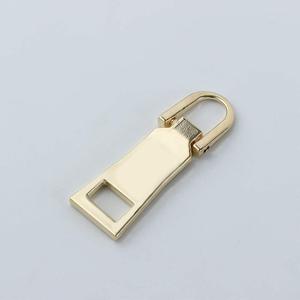 3Pcs Gold Zipper Pull Replacement Zipper Repair, Slider Pull Tab, Crafts and Sewing for Luggage Backpack Jacket Suitcase Coat Sewing Notions Supplies