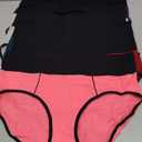 Eiggam Underwear for Women Cotton High Waist Panties Full Coverage Briefs Soft Strech Ladies Breathable Panties-Multi Pack (XX-Large)