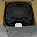 Petrice Automatic Cat Feeder, 4L/16Cups Cat Food Dispenser with Stainless Steel Bowl Programmable 30 Portions 6 Meals per Day, Timed Pet Feeder for Kitty Small Dogs with 10S Voice Record, Black