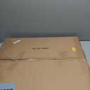 HOJINLINERO Round Coffee Table,Nesting Coffee Table Set of 2,Center Tables for Living Room,Office, Home Small Space,Stacking Side Tables,Sturdy and Easy Assembly,Wood Desktop,Black+Teak OAKDK,Large