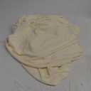 Obstal 8Ft Stretch Spandex Table Cover for Standard Folding Tables - 2 Pack Universal Rectangular Fitted Tablecloth for Party, Banquet, Events, Trade Show (Cream, 96L x 30W x 30H Inches) (8 Ft | 2 Pack, Cream)