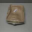 LOKASS Lunch Box for Women-Double Deck Insulated Adults Lunch Bag with Removable Shoulder Strap- Cute Wide Open Lunch Tote for Work/Office/Picnic/Beach/Travel (Brown)