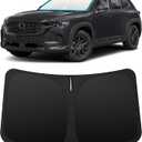 INSAUTO Custom Fit Windshield Sun Shade Accessories for Mazda CX50 CX-50 2023-2026, Foldable Front Window Sunshade, UV & Heat Reflector, Keeps Interior Cool, Includes Storage Bag