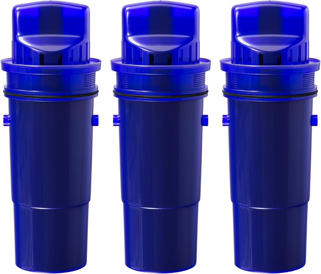Water Filter Replacement Compatible with All PUR, PUR Plus Water Pitcher and Dispenser PPF951K, CRF950Z, PPF900Z, PPT700W, CR-1100C, Effectively Reducing Lead, Chromium, 3 Pack, By DESENRUIS