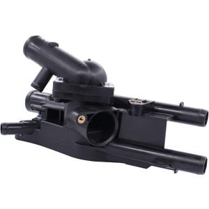 NewYall Engine Water Coolant Thermostat Housing Assembly for Kia Optima Sportage Sorento 2011-2016 for Hyundai Santa Fe/Sport 2010-2016 Sonata 2009-2014 Tucson 2010-2014 25600-2G500 817060 86230