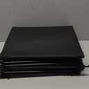 Plastic Extra Capacity Hanging File Folder Letter Size,6 Pack Heavy Duty 3" Expanding Accordian Pocket,Expandable Large Hanging Folders,Sturdy Hanging Organizer for Bulky Files-Black