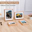 7x9 inch Picture Frames, Display Pictures 5x7 Inch with Mat or 7x9 without Mat, with High Clear Acrylic, Photo Frame for Landscape or Portrait Orientation, Wall-Mount & Tabletop