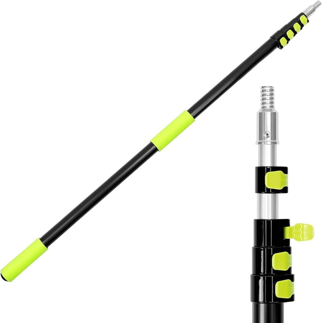 Telescopic Extension Pole - 4.5-18 FT Aluminum Multi-Purpose Extension Pole