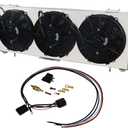 ALLOYWORKS Performance Full Aluminum Radiator+Shroud Fans+Relay For 1991-2001 Jeep Cherokee XJ 4.0L Comanche L4 L6 Off Road