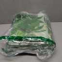 13 Pcs Jungle Theme Ceiling Decor 12x2 ft Palm Printed Fluorescent Light Cover with 10 Artificial Vine Greenery Leaves for Classroom Hawaiian Luau Jungle Rainforest Wedding Birthday Party Decorations