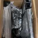 LED TV Stand with Mount and Power Outlet & Fabric Drawers for 32-85 Inches TV - Entertainment Center and Corner Tv Stand for Living Room, Bedroom- 47" Rustic Brown (47 in, Rustic Brown)