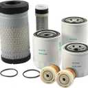 Maintenance Filter Kit Fits for Kubota Tractor B2301 B2320 B2410 B26 B22601 B2630 B2650 Replaces# HH150-32094 6A320-59930 6C060-99414 32721-58242 HH660-36060 HH670-37712