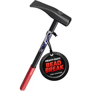 32'' Heavy Duty Tire Bead Breaker Hammer, Duck Billed Tire Hammer for Fast Bead Breaking, Tire Bead Breaker Tool for Semi Trucks, Passenger Car, Pickups, Tractors Tire Bars for Changing Tires