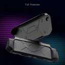 for Switch 2 Grip Case - Scratch & Drop Resistant Protective Case with Ergonomic Grips | Hard Screen Cover for Enhanced Full Protection, Travel & Handheld Use (Black)