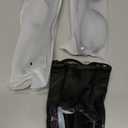 Blue Light Blocking Glasses - Fashion Square Eyeglasses, Anti UV Ray Computer Gaming Glasses Blue Blockers for Women/Men (Black & Black)