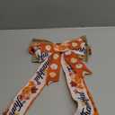 Large Fall Wreath Bows Thanksgiving Fall Bows for Wreath Brown Thankful Words Buffalo Plaid Burlap Decor Bows for Thanksgiving Autumn Front Door Indoor Outdoor Tree Topper Wreath Decoration Supplies