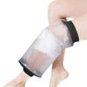 EXQUISITO Knee Cast Cover for Shower Reusable Knee Shower Protector after Surgery For Knee Wounds, Bandage, Burns | Knee Cover for Showering after Surgery for Kids and Fit Adults (Weighing Upto 150 lbs) (Small/Medium)