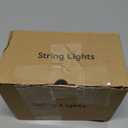 Metaku Globe Fairy Lights Battery Operated 33ft 80LED String Lights with Remote Waterproof Indoor Outdoor Hanging Decorative Christmas Lights for Home Party Patio Garden Wedding (Warm White)