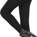 Romastory Winter Warm Leggings Women Elastic Thick Thermal Legging Pants Fleece Lined Tights