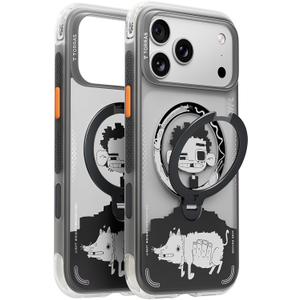 TORRAS X GAWX Q3 Air Limited Edition Case for iPhone 17 Pro Max 6.9 inch, Stronger Magnetic Stand, Fit for MagSafe, Heavy-Duty Protection for iPhone 17 Pro Max Case, Dawnbreak Guard