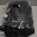 efluky Slim Laundry Hamper with Wheels, Rolling Laundry Basket for Clothes, Small Laundry Basket for Bedroom, Dorm and Laundry Room, 60L (12.7 Gallons) Black