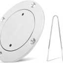 Deck Plate,3in Stainless Steel Deck Hatch Cover Stainless Steel Inspection Hatch With Key For Marine Boat Hardware Accessory