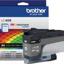Brother Genuine LC406BK Standard Yield Black INKvestment Tank Ink Cartridge