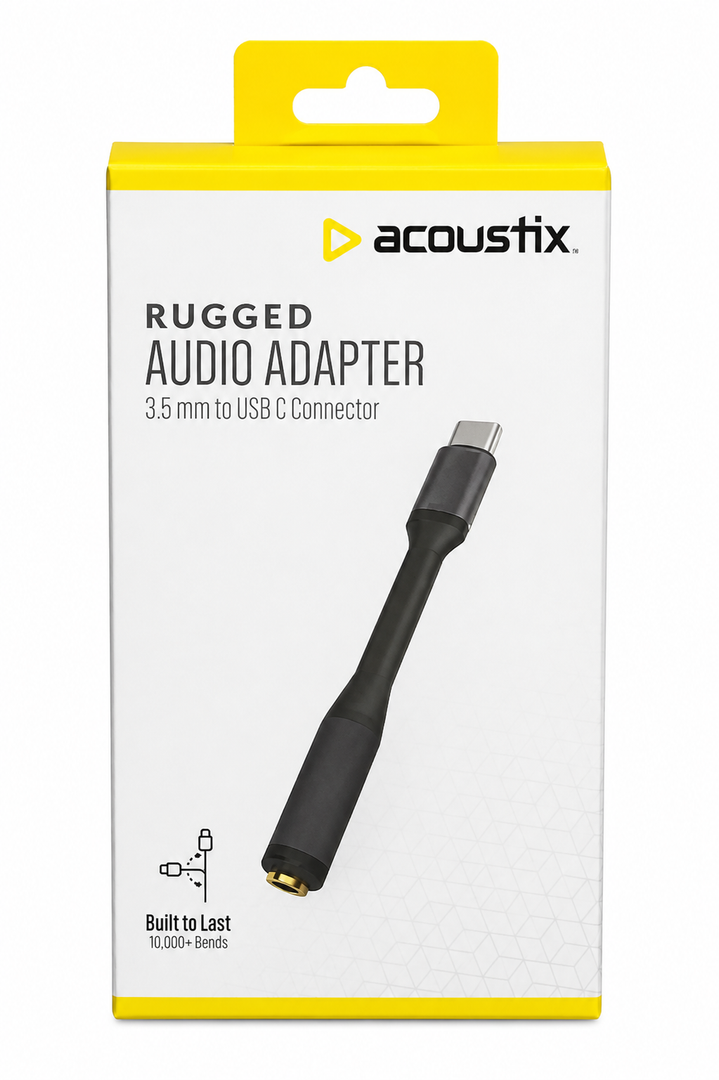 Rugged Audio Adapter 3.5 MM To USB Connector