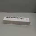 HTVRONT Heat Transfer Vinyl White HTV Rolls - 12" x 20ft White Iron on Vinyl for All Cutting Machines, HTV Vinyl for Shirts - Easy to Cut & Weed for Heat Transfer Design