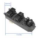 Power Window Master Control Switch Compatible with 2007-2012 Camry, 2009-2016 Corolla, 2006-2012 RAV4, 2012-2014 Tacoma, 2008-2013 Highlander, 2009-2014 Matrix, 2007-2012 Tundra OEM 8482002190