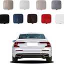 Car Rear Bumper Tow Hook Cover Compatible with Volvo S60 V60 2020 2021 2022 2023 Trailer Cover Cap 39791650 Small Lid Towing Eye Cap Lava Red Right Passenger Side