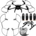 Mini 5 Pro Propeller Guard - 4 Pcs Accessories Set with Blades Landing Gear Foldable Extension Legs Lens Cover Gimbal Protector for DJI Mini 5 Pro Drone