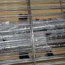 Whitmor 5 Tier Storage Shelves, Heavy Duty with Wheels, Adjustable Steel Organizer, 400 lbs Capacity per Shelf, Max 2000 lbs Total for Home, Garage, Workshop, 36" L x 18" W x 71" H, Chrome