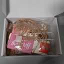 4th Birthday Decorations Girl, Including 4 year old Birthday Cake Topper, Queen Sash with Pearl Pin, Sweet Rhinestone Tiara Crown, Number Candles and Balloons Set, Rose Gold