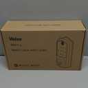 Veise VE017-L Fingerprint Smart Lock with Lever Handles, App Control, Keyless Entry Front Door Lock Set, Electronic Digital Keypad Deadbolt, Remote Grant, Emergency Power Port, Auto Lock, Satin Nickel