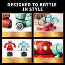FAO Schwarz RC Robot Knockout Remote Control Boxing Set, 2 Fighting Robots, One-Size