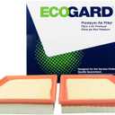 ECOGARD XA11551 Premium Engine Air Filter Fits 2017-2025 Jaguar F-Pace, 2018-2025 Land Rover Range Rover Velar, 2016-2020 Jaguar XF, 2016-2019 XE, Left and Right