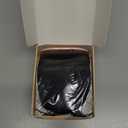 Clip in Bangs, 100% Real Human Hair Natural Black Fake Bangs Clip in Hair Extensions French Bangs Fringe with Temples Hairpieces for Women Curved Curtain Bangs for Daily Wear